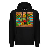 Black texas Premium Hoodie - AdoDesignShop