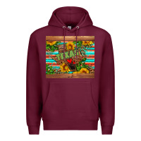 Burgundy texas Premium Hoodie - AdoDesignShop