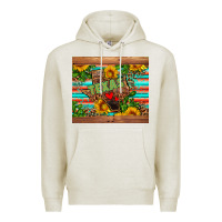 Oatmeal Heather texas Premium Hoodie - AdoDesignShop