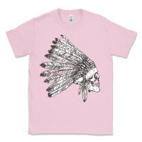 Bubblegum Pink american indian Classic Tee - artisFamous