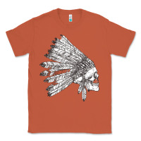Copper american indian Classic Tee - artisFamous