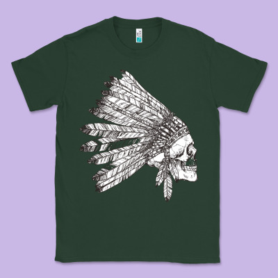 American Indian Classic Tee Designed By Artisfamous