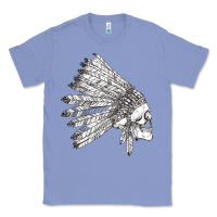 Colony Blue american indian Classic Tee - artisFamous