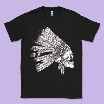 American Indian Classic Tee Designed By Artisfamous