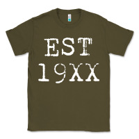 Army Green MGK EST 19XX Classic Tee - artisFamous