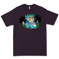 Plum beach please Premium Tee - CowhideDigitalArt