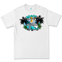 White beach please Premium Tee - CowhideDigitalArt