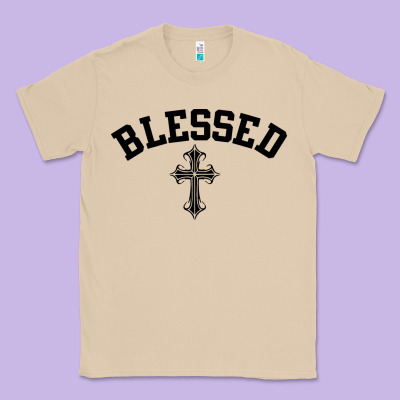 Blessed Christian Christianity Classic Tee Designed By Artisfamous