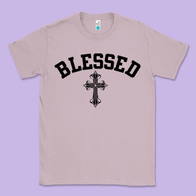 Blessed Christian Christianity Classic Tee Designed By Artisfamous