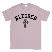 Lilac blessed christian christianity Classic Tee - artisFamous