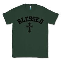 Sports Green blessed christian christianity Classic Tee - artisFamous