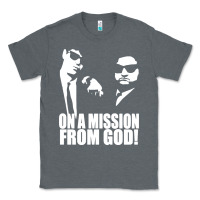 Charcoal Heather blues brothers belushi Classic Tee - artisFamous