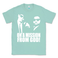 Seafoam blues brothers belushi Classic Tee - artisFamous