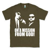 Army Green blues brothers belushi Classic Tee - artisFamous