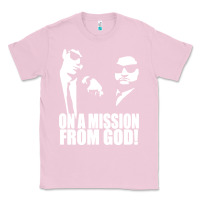 Bubblegum Pink blues brothers belushi Classic Tee - artisFamous