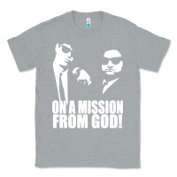 Heather Grey blues brothers belushi Classic Tee - artisFamous