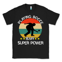 Black bocce super power boules sports Classic Tee - artisFamous