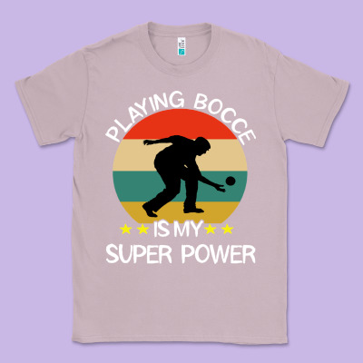 Bocce Super Power Boules Sports Classic Tee Designed By Artisfamous