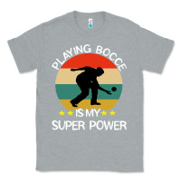 Heather Grey bocce super power boules sports Classic Tee - artisFamous