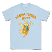 Dusty Blue yabba dabba doo Classic Tee - artisFamous