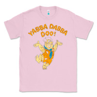 Bubblegum Pink yabba dabba doo Classic Tee - artisFamous