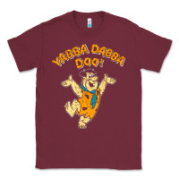 Burgundy yabba dabba doo Classic Tee - artisFamous