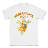 White yabba dabba doo Classic Tee - artisFamous