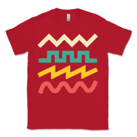 Red synthetiseur Classic Tee - artisFamous