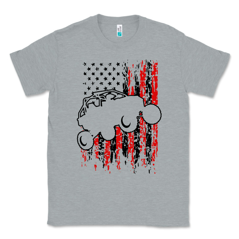 Usa Utv Rzr Racing Classic Tee by artisFamous | Teevron