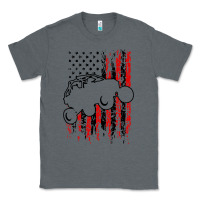Charcoal Heather usa utv rzr racing Classic Tee - artisFamous