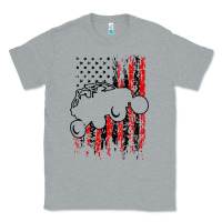 Heather Grey usa utv rzr racing Classic Tee - artisFamous