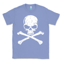 Colony Blue pirates adults pirates skull crossbones beard Classic Tee - artisFamous
