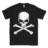 Black pirates adults pirates skull crossbones beard Classic Tee - artisFamous