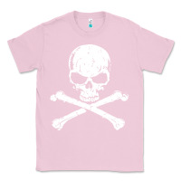 Bubblegum Pink pirates adults pirates skull crossbones beard Classic Tee - artisFamous