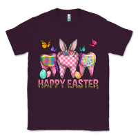 Plum Happy Easter Dental And Egg Classic Tee - BundleAndBundleShop