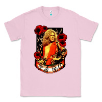 Bubblegum Pink vintage image robert plant Classic Tee - artisFamous
