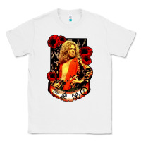 White vintage image robert plant Classic Tee - artisFamous