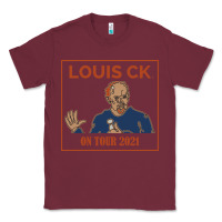 Burgundy LOUIS C.K. Classic Tee - artisFamous