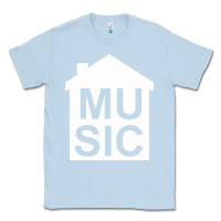 Dusty Blue house music Classic Tee - artisFamous