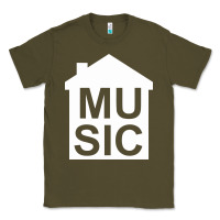 Army Green house music Classic Tee - artisFamous