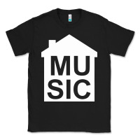 Black house music Classic Tee - artisFamous