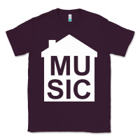 Plum house music Classic Tee - artisFamous