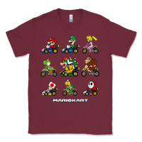 Burgundy mariokart Classic Tee - artisFamous