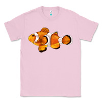 Bubblegum Pink clown fish side Classic Tee - BarkalooDesign
