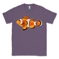 Lavender clown fish side Classic Tee - BarkalooDesign