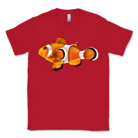 Red clown fish side Classic Tee - BarkalooDesign
