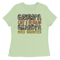 Matcha grumpa like a regular grandpa only grumpier Ladies Tee - Artiststas