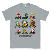 Heather Grey mariokart Classic Tee - artisFamous