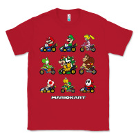 Red mariokart Classic Tee - artisFamous