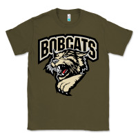 Army Green bismarck bobcats Classic Tee - artisFamous